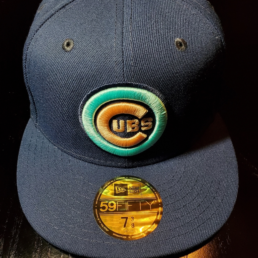 Chicago Cubs New Era hat Oceanside Peach
